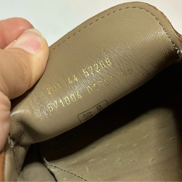 ECCO Men’s Brown Classic Moc Slip-on Driving Loafers US Size 10 10.5 /EU Size 44 - Picture 11 of 11